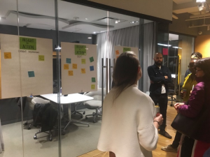 The GovLab's Andrew Young leading one of the breakout sessions