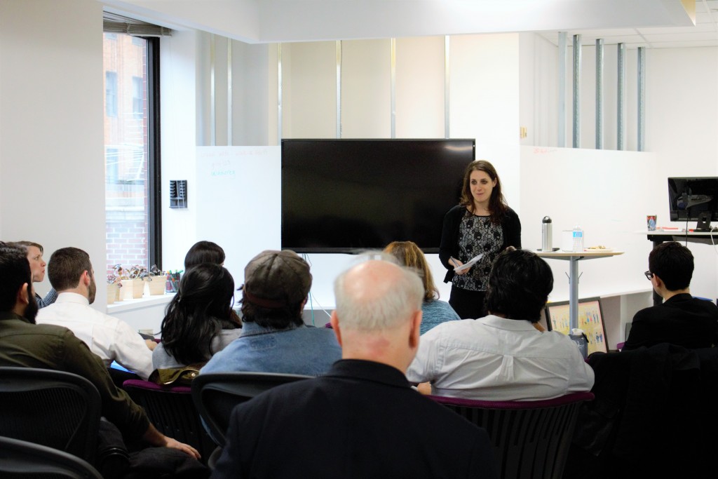 Hollie Gilman at The GovLab Ideas Lunch