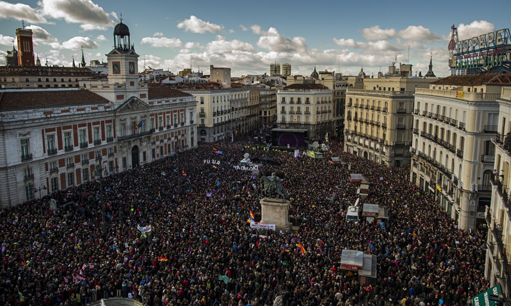 Podemos rally madrid
