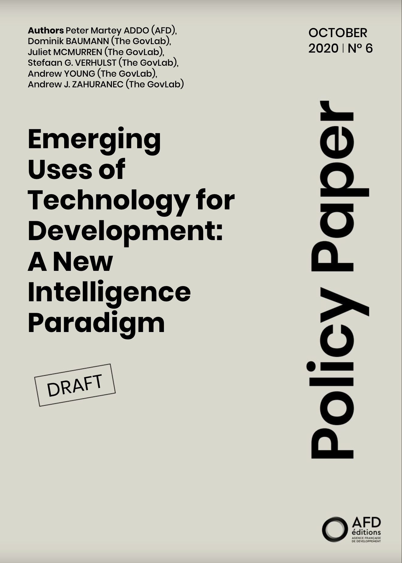 Intelligence Paradigm cover